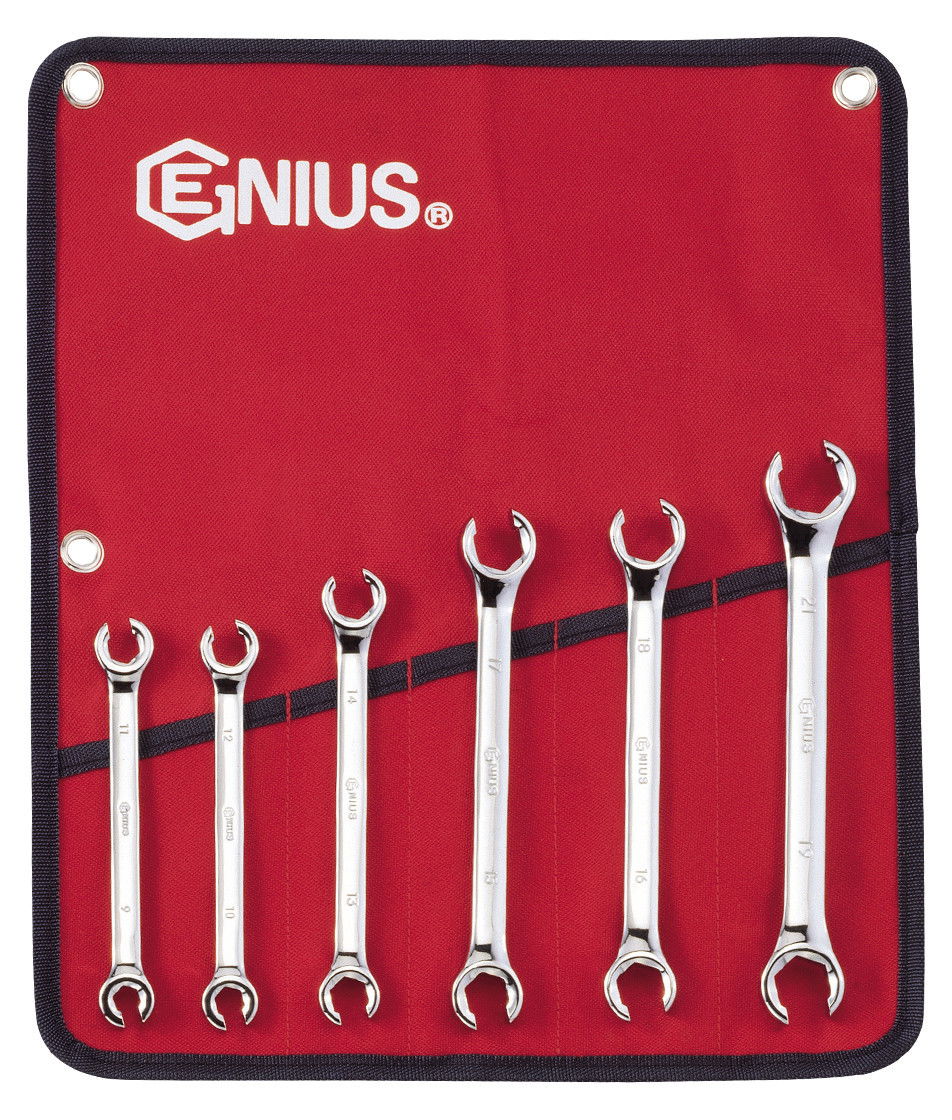 Genius Tools FN-006M fékcsőkulcs készlet, metrikus, 6 részes termék fő termékképe