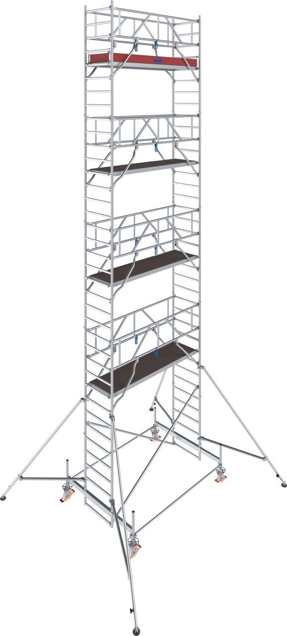 Krause STABILO Professional gurulóállvány, 100 -as sorozat, mezőméret: 2.5 m x 0.75 m, munkamagasság: 10.5 m termék fő termékképe