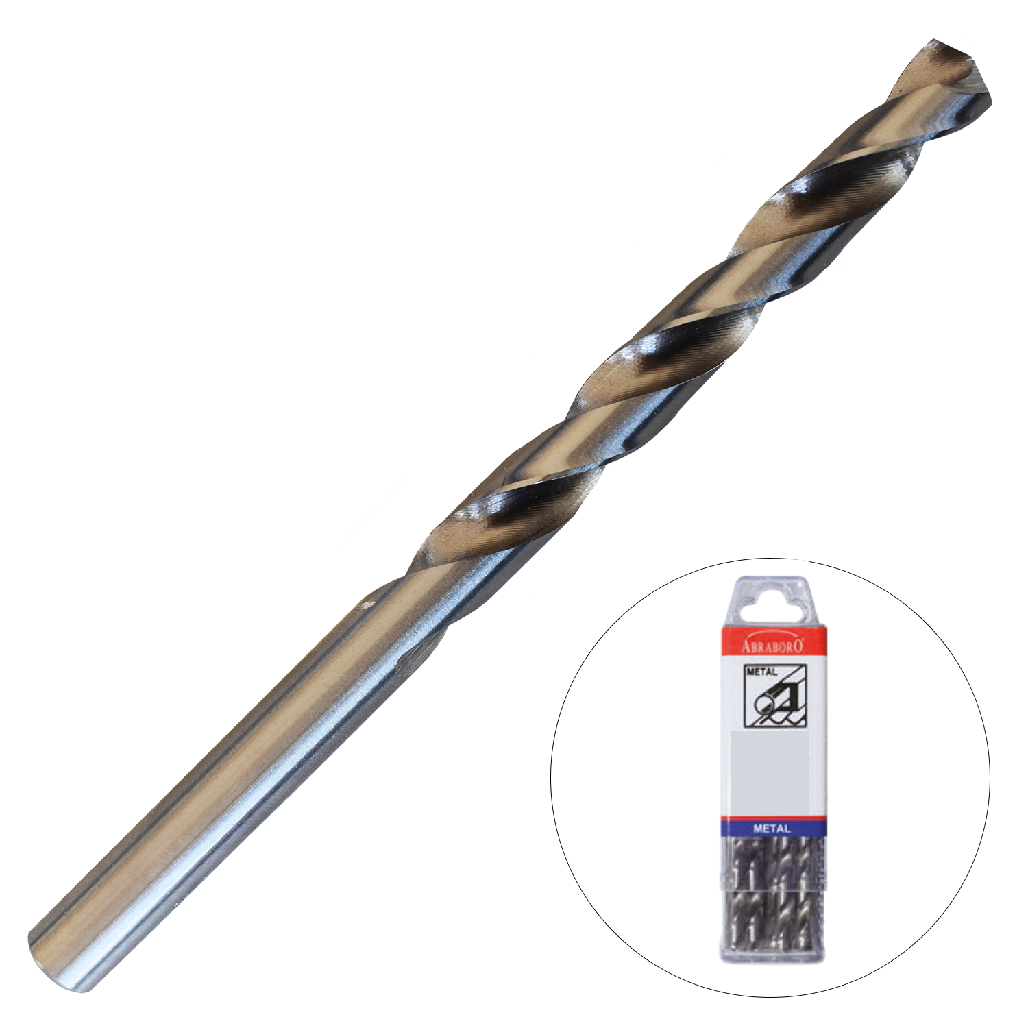 Abraboro 9.4 x 125 / 81 mm HSS-GS fémfúró X-Pack, 10 db/csomag termék fő termékképe