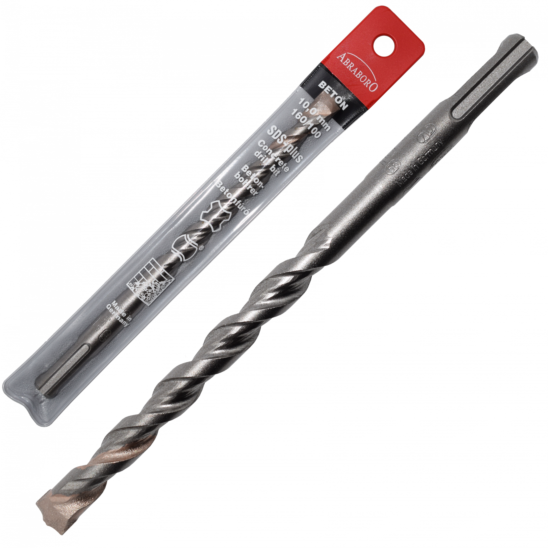 Abraboro 6 x 450 / 400 mm SDS-plus TWIXX betonfúró műanyag tasakban termék fő termékképe