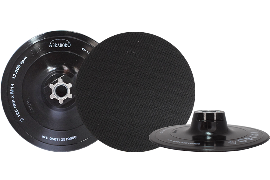 Abraboro 180 x M14 tépőzáras gumitányér termék fő termékképe