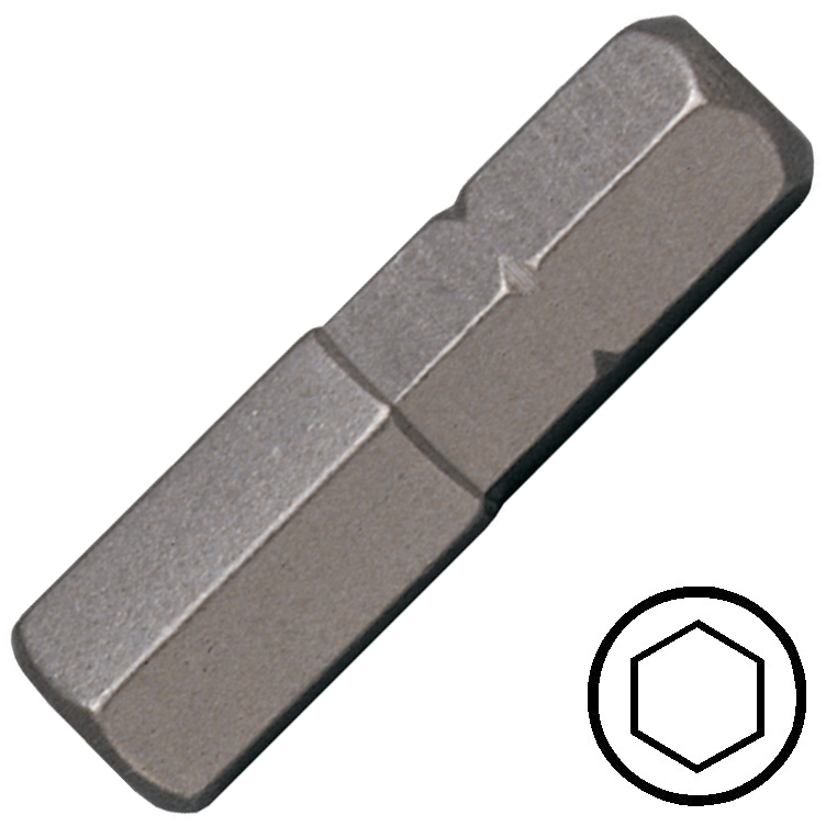 KENNEDY 7 mm hatszög csavarbehajtó bit 10 mm hatszög illesztéssel, 30 mm termék fő termékképe