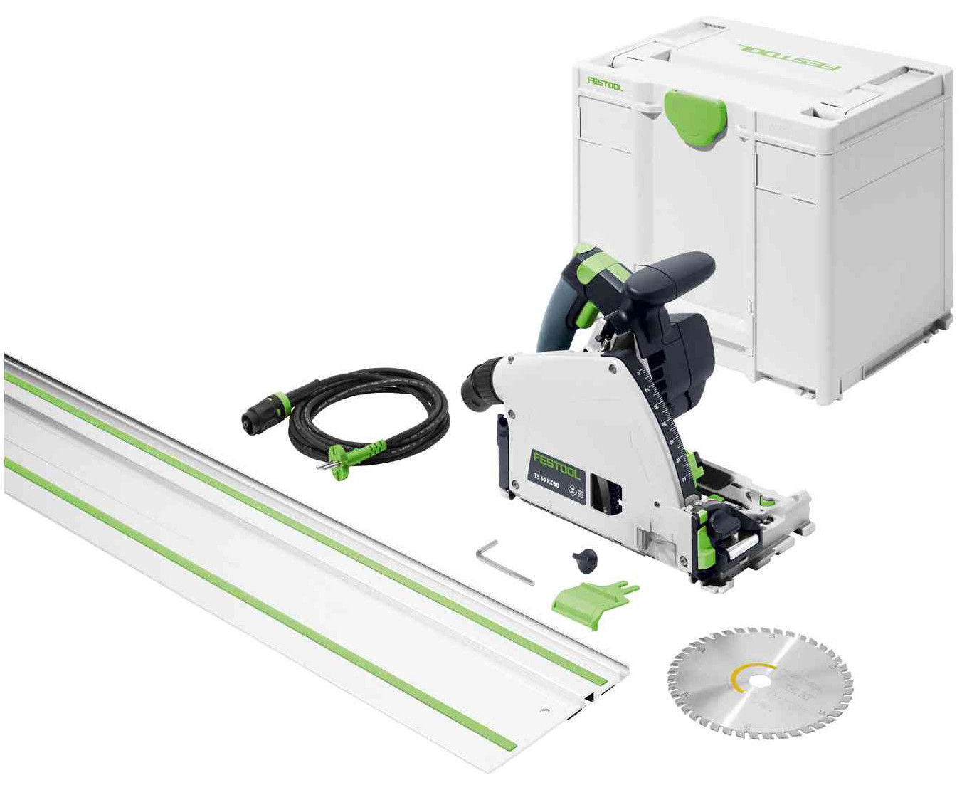 Festool TS 60 KEBQ-Plus-FS szénkefe nélküli merülőfűrész termék fő termékképe