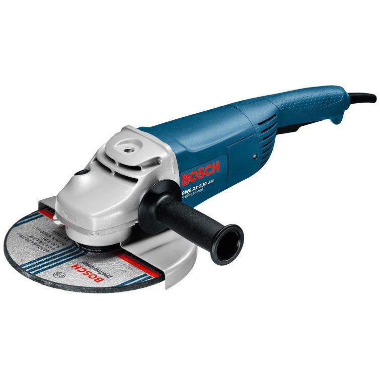 Bosch GWS 22-230 JH sarokcsiszoló gyémánt darabolótárcsával termék fő termékképe