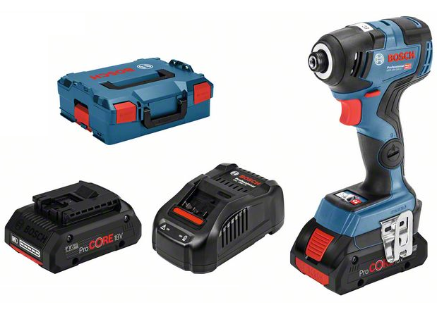 Bosch GDR 18V-200 C akkus szénkefe nélküli ütvecsavarozó (2 x 4.0 Ah Li-ion akkuval) termék fő termékképe