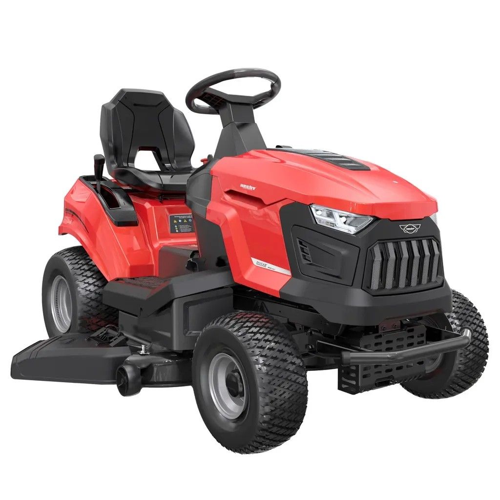 Hecht 5115 benzinmotoros kerti traktor oldalkidobóval termék fő termékképe